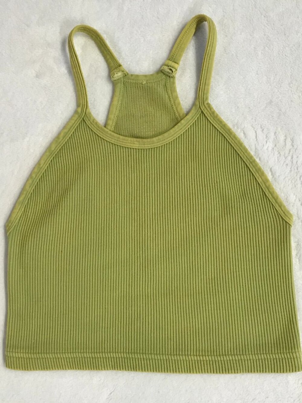 FP Movement Happiness Runs Crop Tank XS/S Ribbed Compression Racerback - Picture 7 of 11